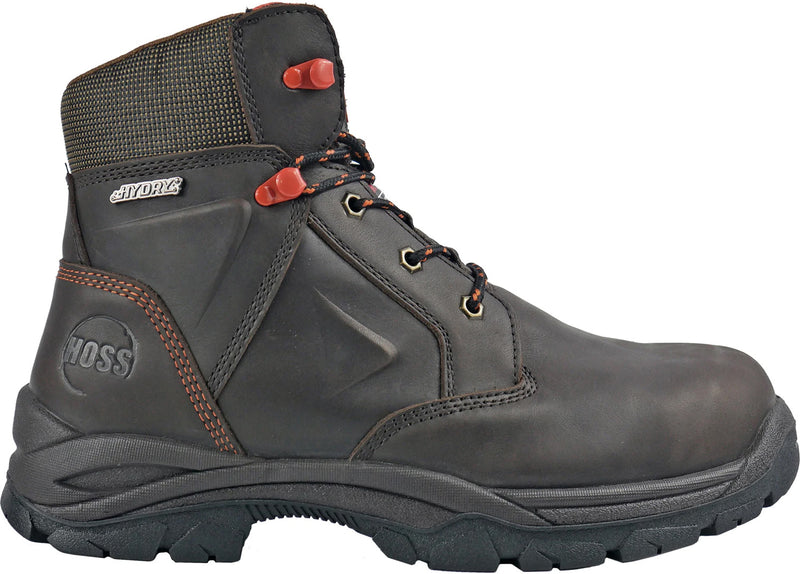 Hoss Boots Hudson Men's Comp Toe EH PR WP/Insulated 6 Inch Work Boot
