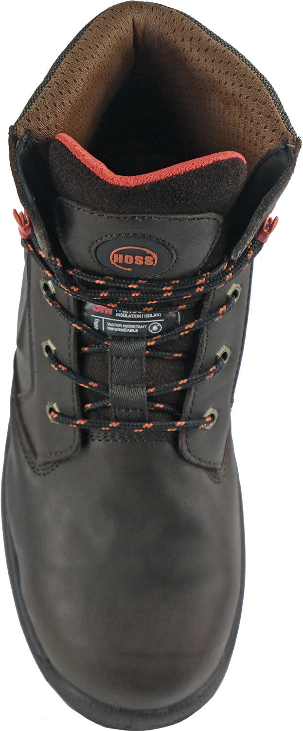 Hoss Boots Hudson Men's Comp Toe EH PR WP/Insulated 6 Inch Work Boot