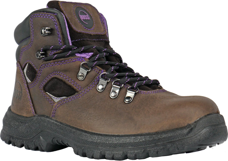 Hoss Boots Lily Women's Steel Toe EH WP Hiker Work Boot