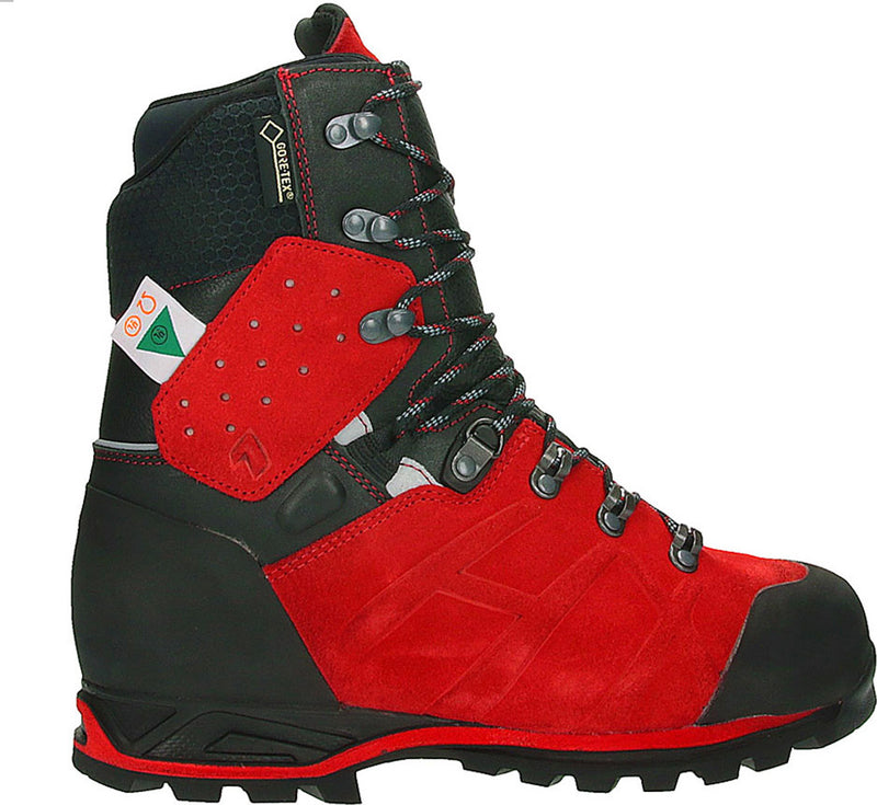 Haix Men's Steel Toe EH PR WP Chain Saw 8 Inch Boot