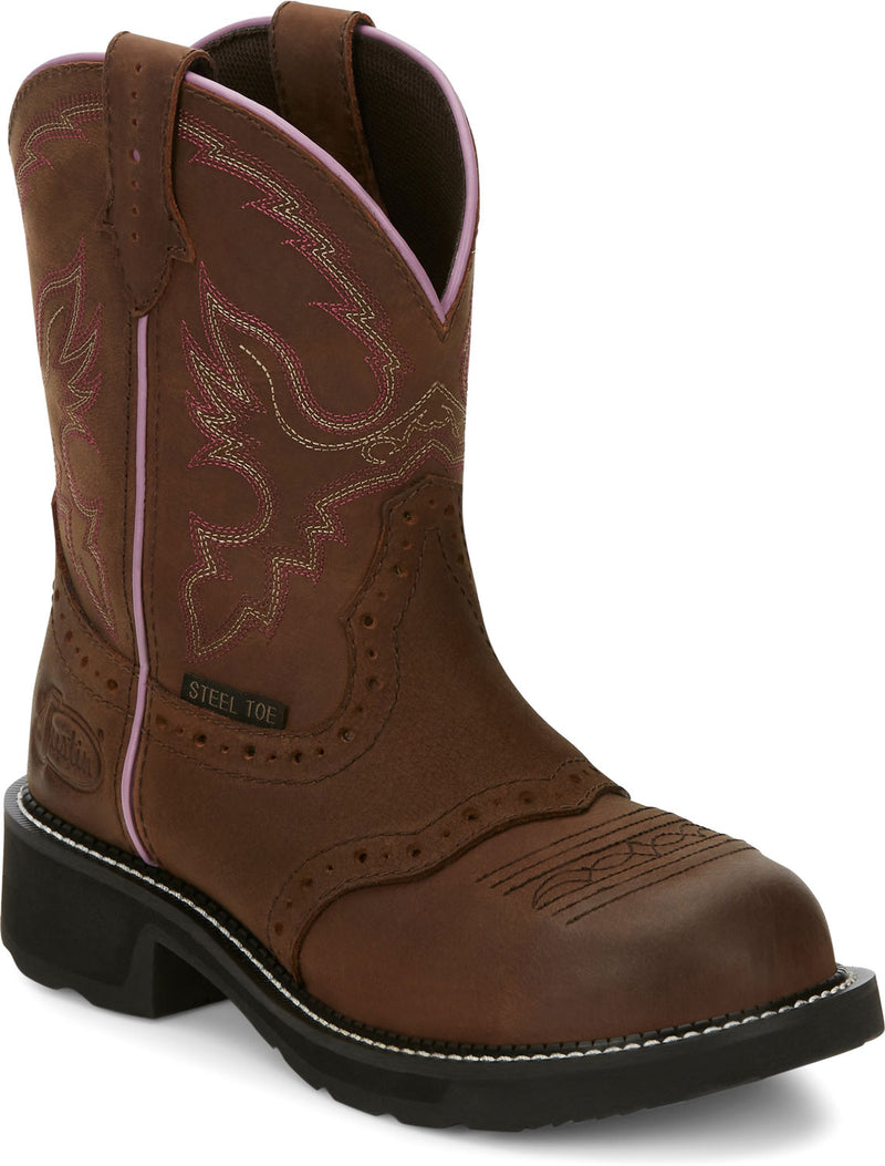 Women's 8" Wanette Steel Toe WP SR Wellington