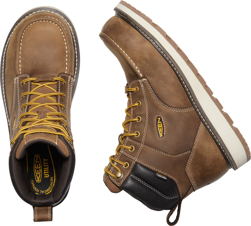 KEEN Utility Cincinnati Men's Comp Toe EH WP 6 Inch Work Boot