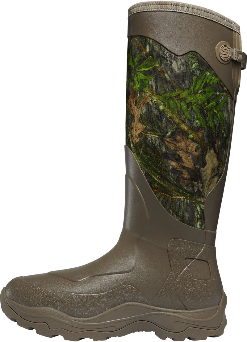 Lacrosse Alpha Agility Snake Boot Soft Toe WP 17 Inch Pull On Boot