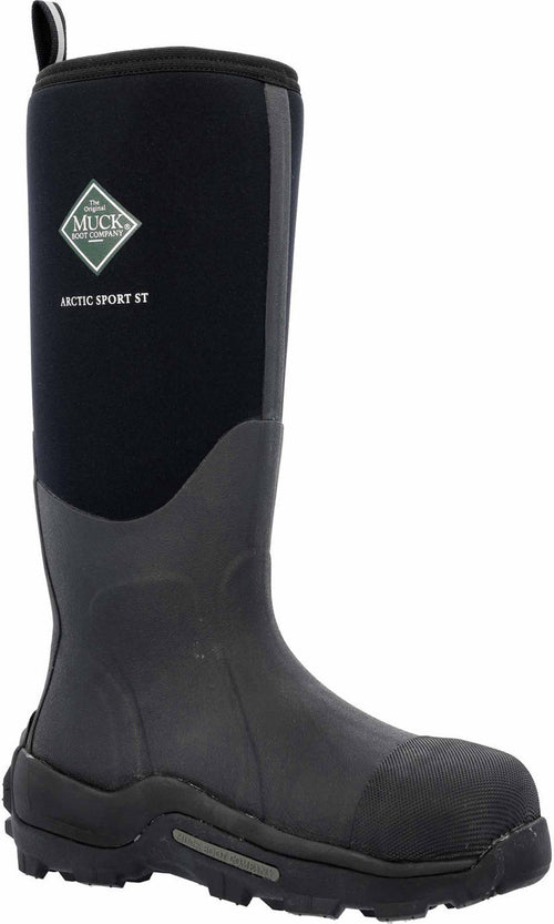 Muck Arctic Sport Tall Men's Steel Toe EH WP Pull On Work Boot