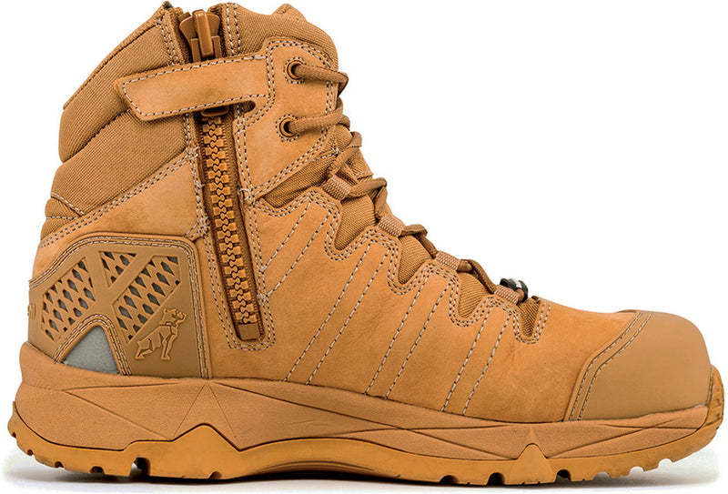 Men's 6" Octane Zip Comp Toe Side-Zip Boot