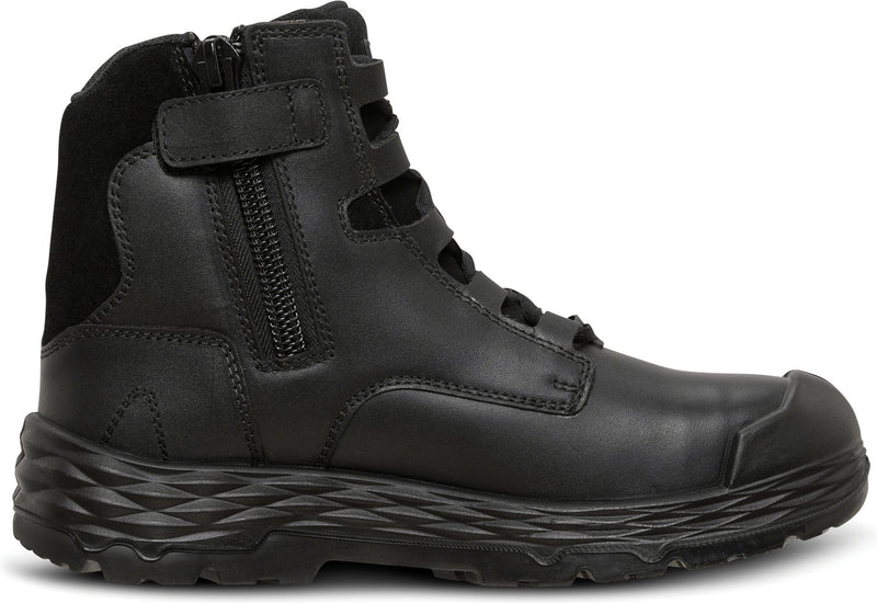 Men's 6" Force Zip Steel Toe SD Side-Zip Boot