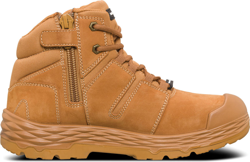 Men's 6" Shift Zip Steel Toe SD Side-Zip Boot