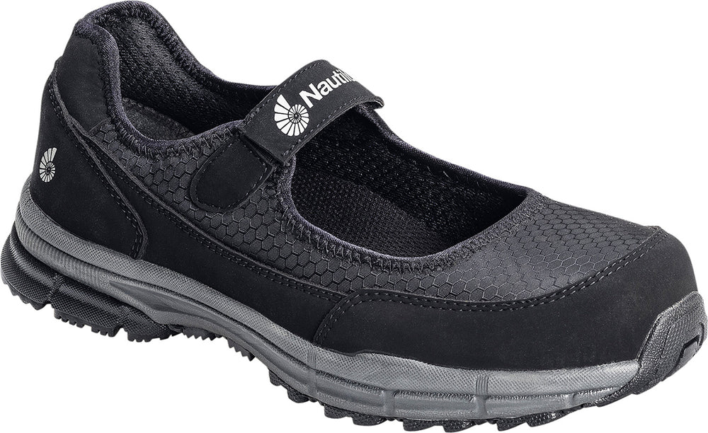 Nautilus Women's Soft Toe SD Slip Resistant Oxford Work Shoe