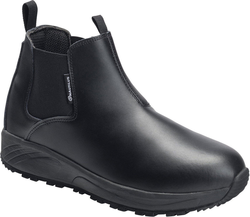 Nautilus Skidbuster Men's Soft Toe EH Pull On Slip Resistant Work Shoe