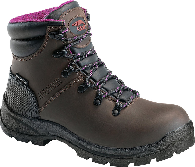 Women's 6" Builder Steel Toe WP SR Boot