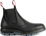 Redback USBBK Black Men's Side Gore Steel Toe Boot