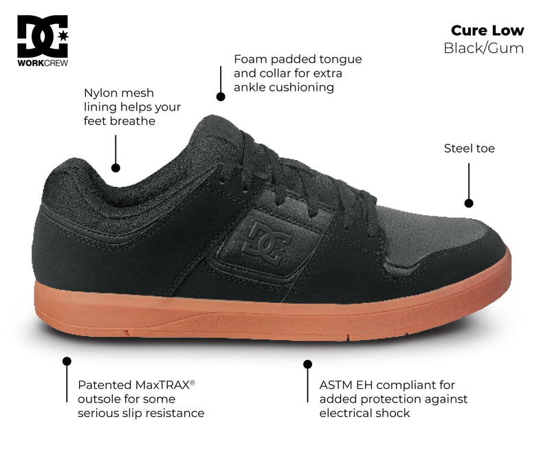 Men's Cure Work MaxTRAX® Steel Toe SRO Athletic