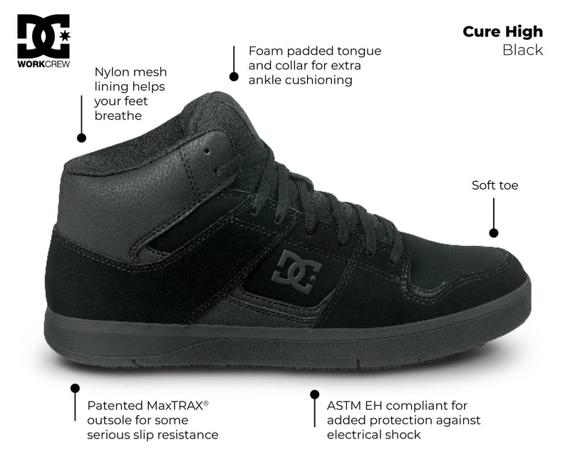 Men's Cure Work MaxTRAX® Soft Toe SRO High-Top Athletic