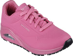 Skechers Work Uno Women's Soft Toe EH Slip Resistant Low Athletic Work Shoe