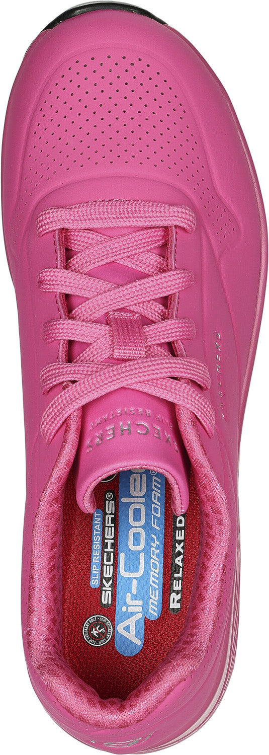 Skechers Work Uno Women's Soft Toe EH Slip Resistant Low Athletic Work Shoe