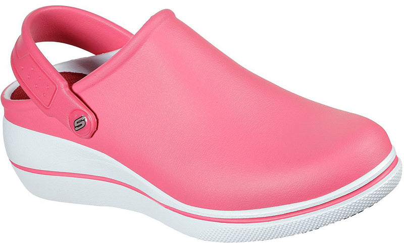 SKECHERS Work Amreli Women's Soft Toe Slip Resistant Clog