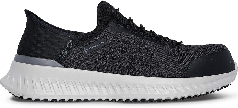 SKECHERS Work Tilido Hands Free Slip-Ins Men's Comp Toe SD Slip Resistant Low Athletic Work Shoe