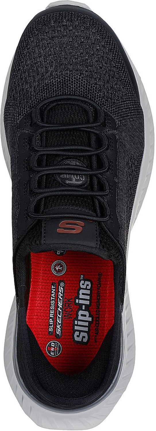 SKECHERS Work Tilido Hands Free Slip-Ins Men's Comp Toe SD Slip Resistant Low Athletic Work Shoe