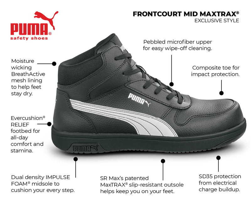 Men's Frontcourt MaxTRAX® Comp Toe SD SRO High-Top Athletic