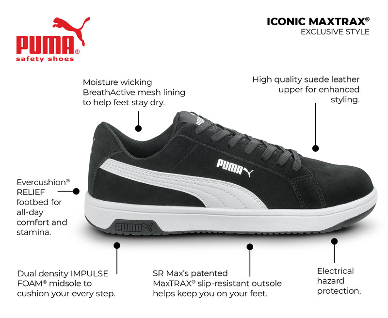 Men's Iconic MaxTRAX® Soft Toe SRO Athletic