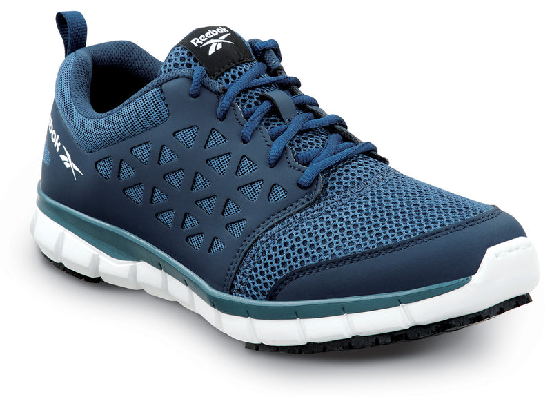 Men's Sublite Cushion Work MaxTRAX® Soft Toe SRO Athletic