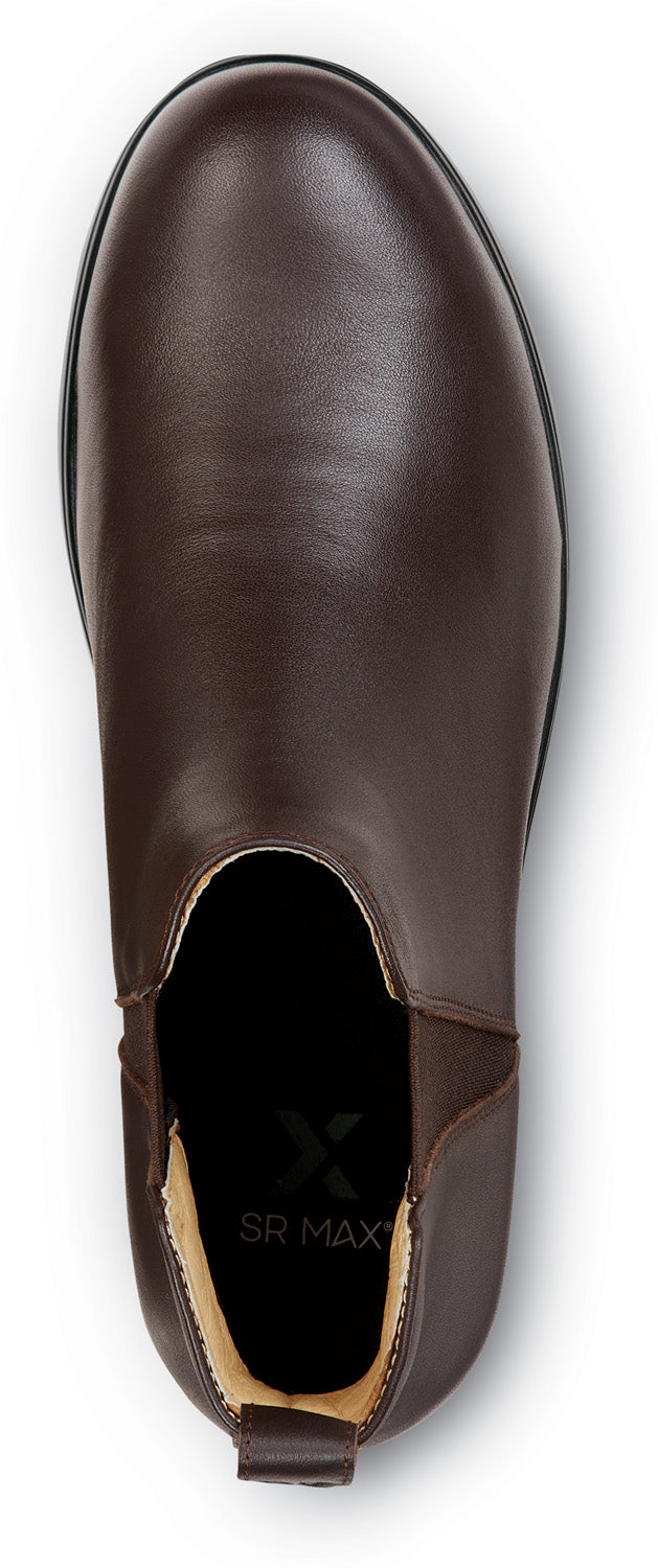 Women's Brown Marie MaxTRAX® Steel Toe Chelsea Boot