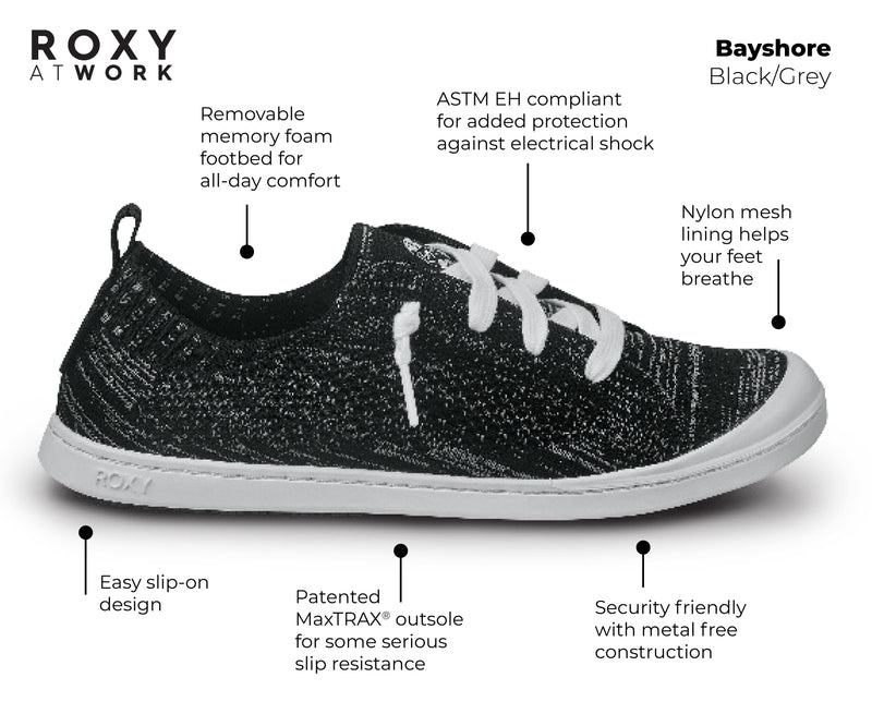Women's Bayshore Work MaxTRAX® Soft Toe SRO Slip-On Athletic