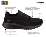 Women's Emma Knit MaxTRAX® Soft Toe SRO Slip-On Athletic