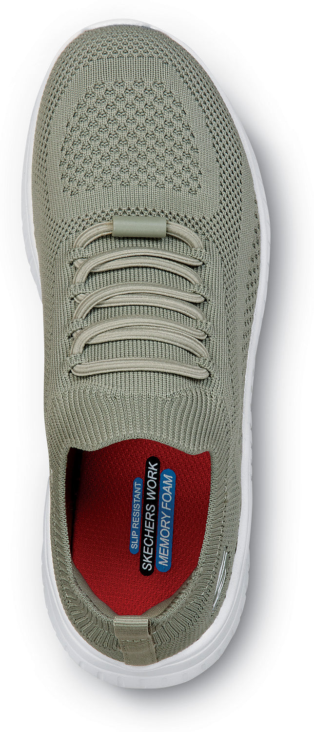 Women's Emma Knit MaxTRAX® Soft Toe SRO Slip-On Athletic