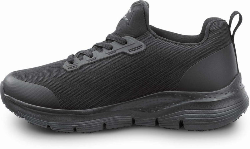 Women's Leslie Arch Fit MaxTRAX® Alloy Toe SRO Slip-On Athletic