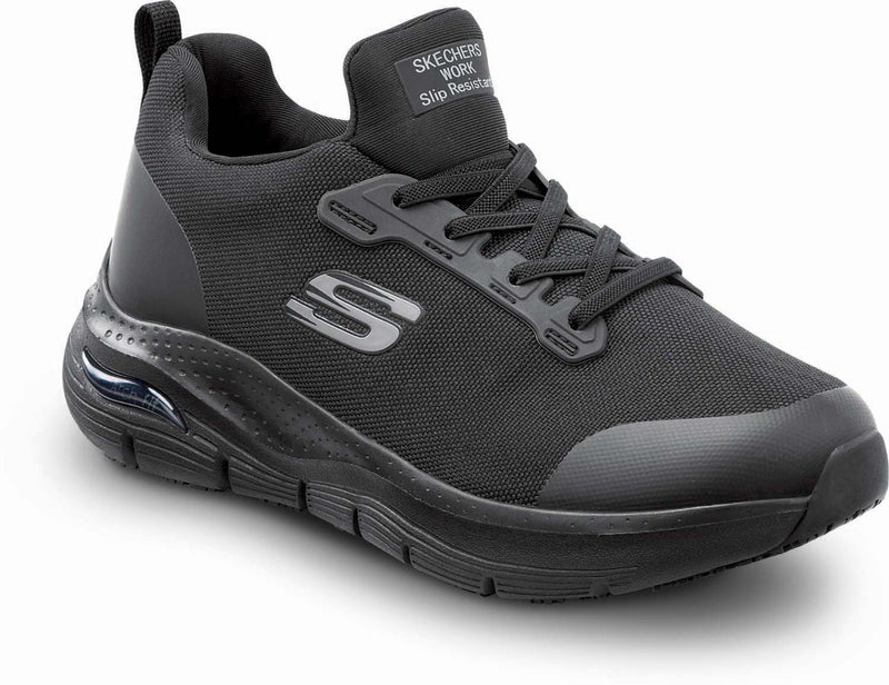Women's Leslie Arch Fit MaxTRAX® Alloy Toe SRO Slip-On Athletic
