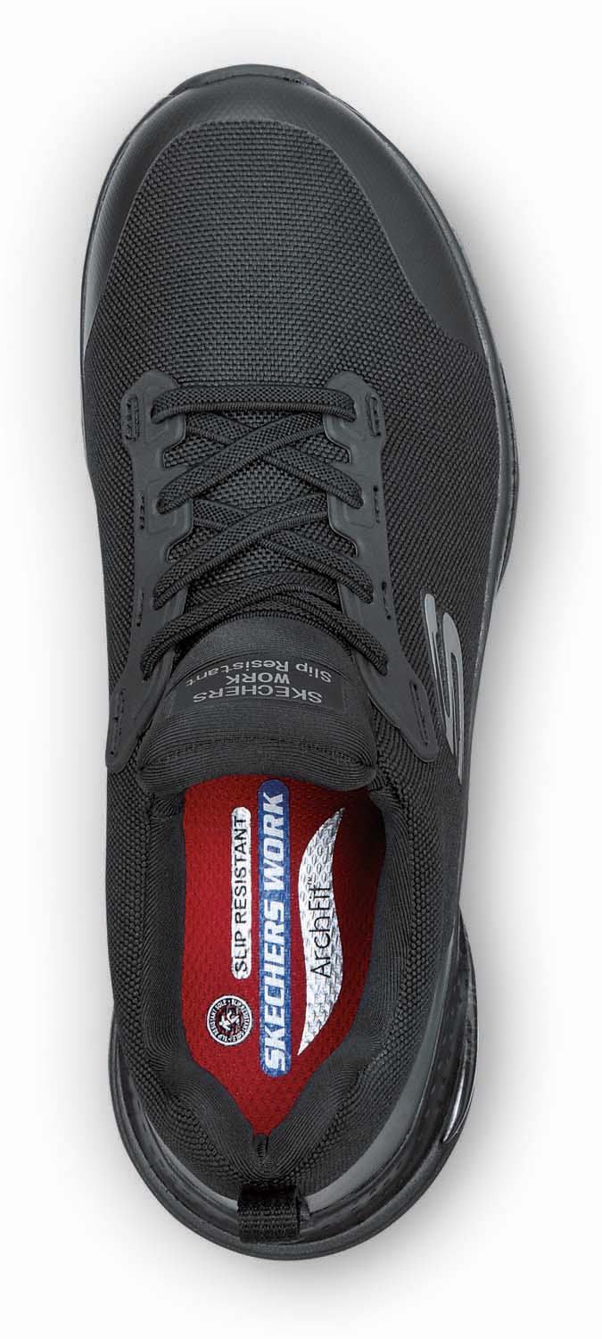 Women's Leslie Arch Fit MaxTRAX® Alloy Toe SRO Slip-On Athletic