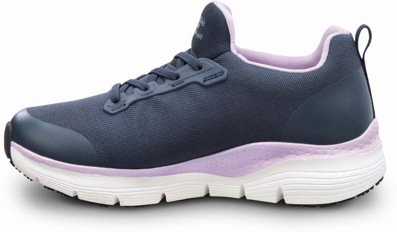 Women's Leslie Arch Fit MaxTRAX® Alloy Toe SRO Slip-On Athletic