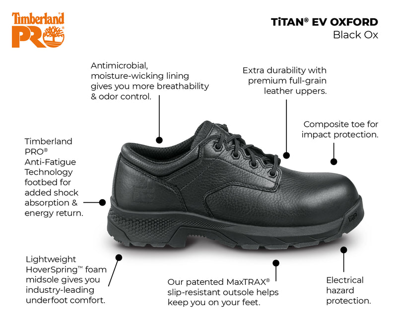 Men's TiTAN® EV MaxTRAX® Comp Toe SRO Oxford