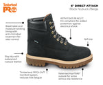 Men's 6" Direct Attach MaxTRAX® Soft Toe WP SRO Boot