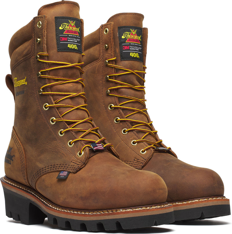 Men's 9" Logger Series Steel Toe WP SR Logger