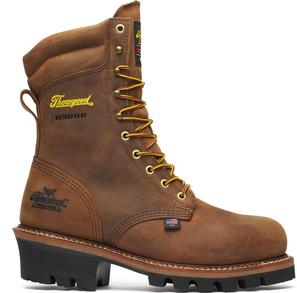 Men's 9" Logger Series Steel Toe WP SR Logger