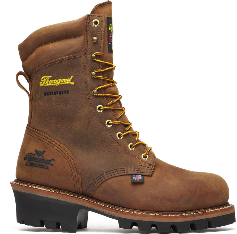 Men's 9" Logger Series Steel Toe WP SR Logger