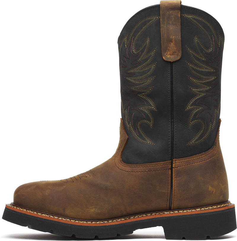 Men's 11" Square Toe Steel Toe WP SR Wellington