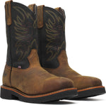 Men's 11" Square Toe Steel Toe WP SR Wellington