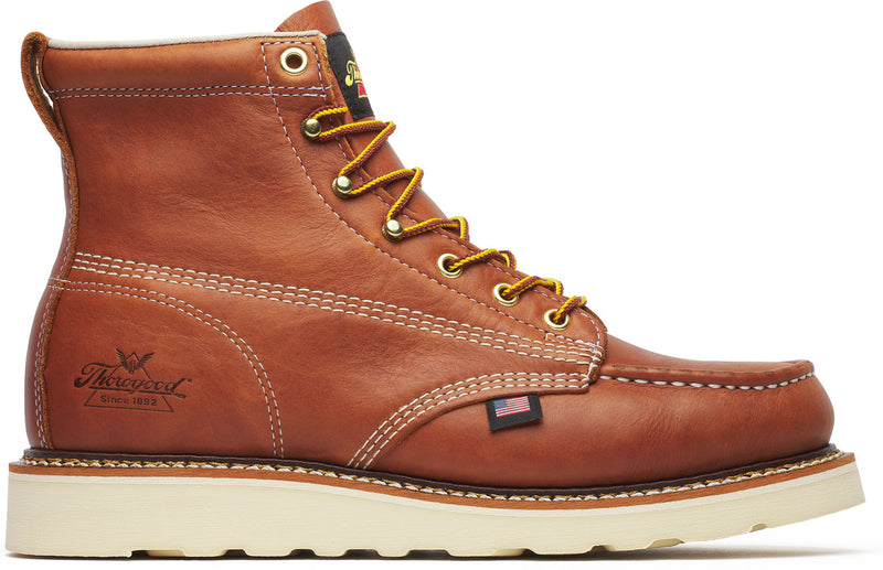Men's 6" American Heritage Soft Toe SR Wedge Boot