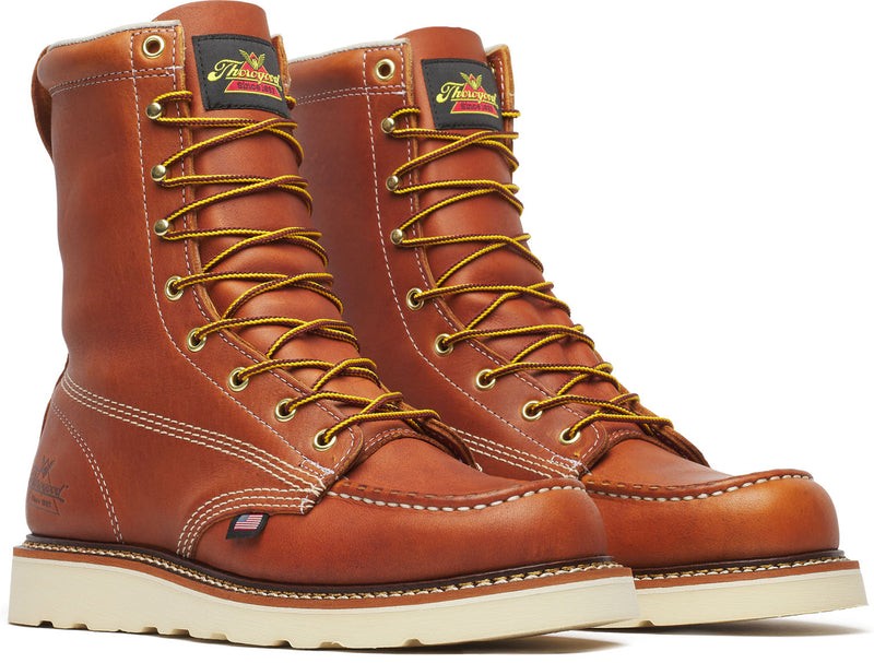 Men's 8" American Heritage Soft Toe SR Wedge Boot