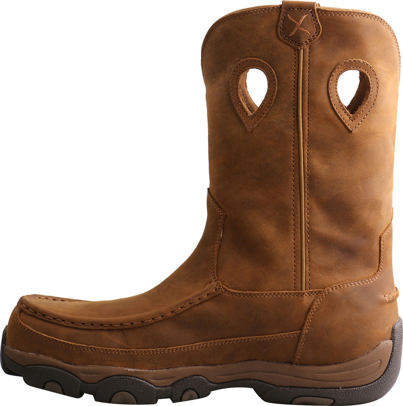 Men's 11" Pull On Work Comp Toe WP SRO Wellington