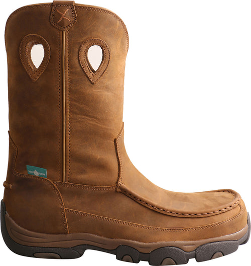 Men's 11" Pull On Work Comp Toe WP SRO Wellington