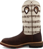 Men's 12" Western Work Alloy Toe SRO Wellington