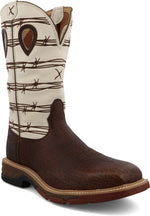 Men's 12" Western Work Alloy Toe SRO Wellington