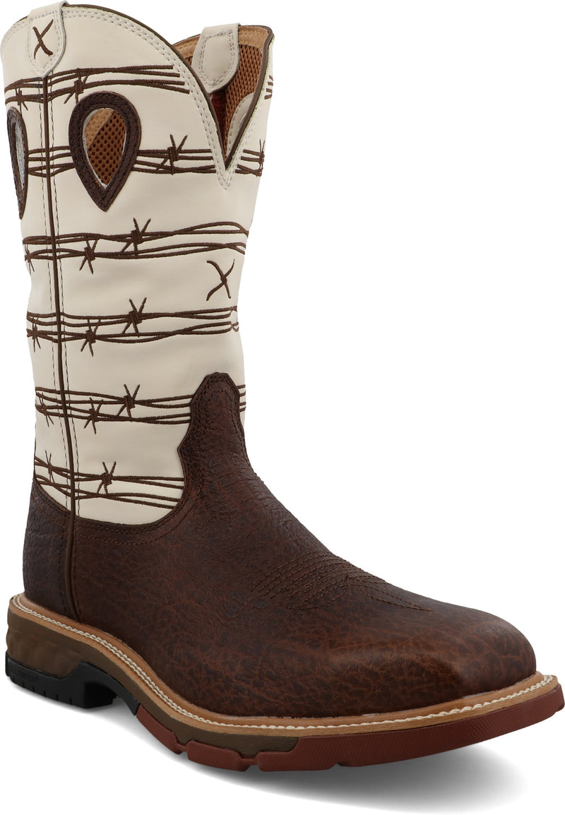 Men's 12" Western Work Alloy Toe SRO Wellington