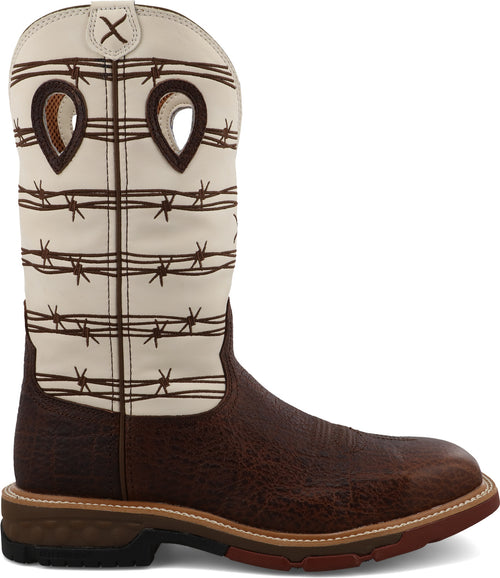 Men's 12" Western Work Alloy Toe SRO Wellington