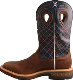 Men's 12" Western Work Alloy Toe WP SRO Wellington