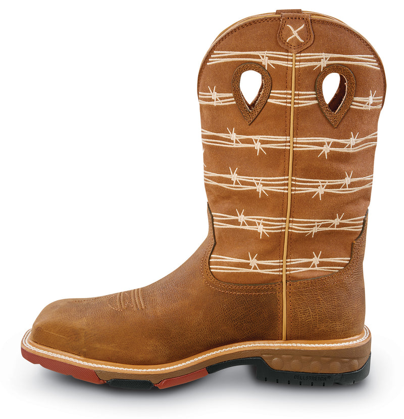 Men's 12" Western Work Comp Toe WP SRO Wellington
